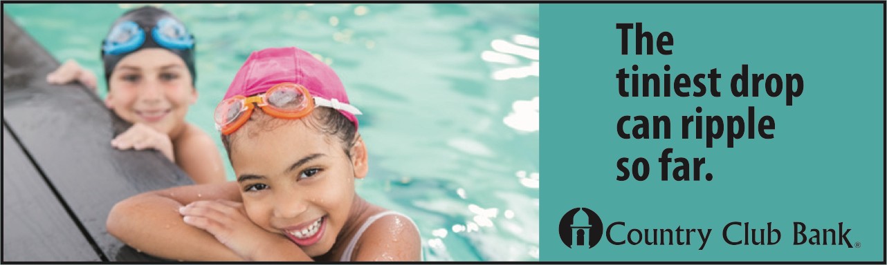 Country Club Bank web banner — The tiniest drop can ripple so far