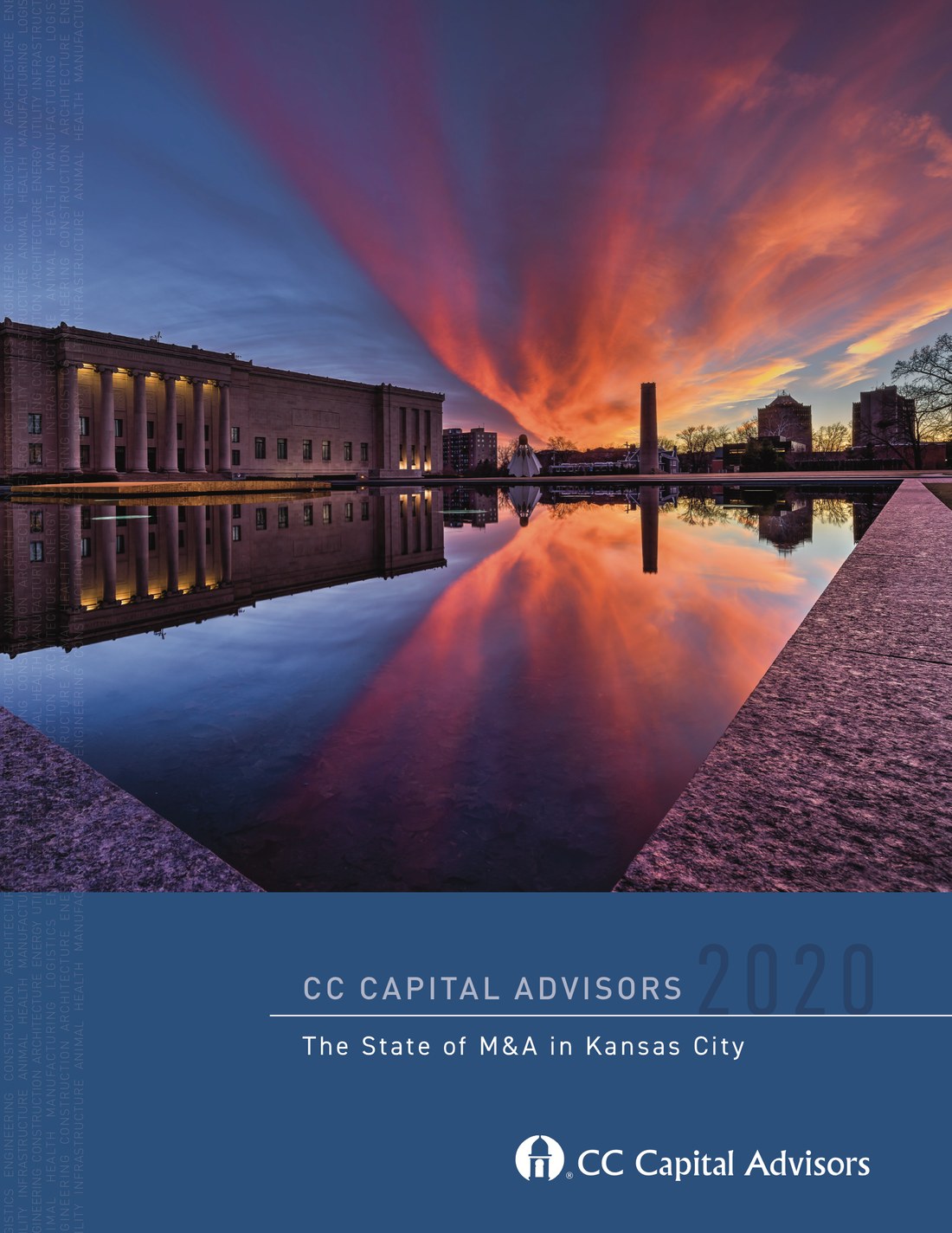 CC Capital Advisors booklet cover — The State of M&A in Kansas City 2020